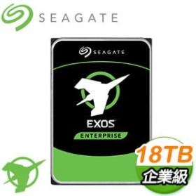 Seagate 希捷 企業號 18TB 3.5吋 7200轉 256M快取 SATA3 EXOS企業級硬碟(ST18000NM000J-5Y)