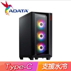 ADATA 威剛【XPG CRUISER 雷巡艦】玻璃透側 E-ATX電競機殼《黑》
