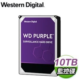 WD 威騰 10TB 3.5吋 7200轉 256MB快取 SATA3 紫標監控硬碟(WD102PURZ)