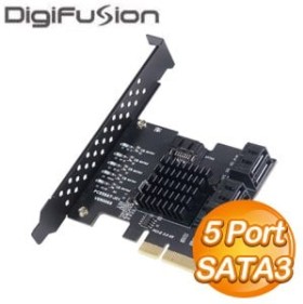 伽利略 PCI-E 3.0 4X SATA III 5埠 擴充卡(PEMSP01)