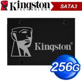 Kingston 金士頓 KC600 256G 2.5吋 SATA SSD【五年保】(讀:550M/寫:500M/TLC) SKC600/256G