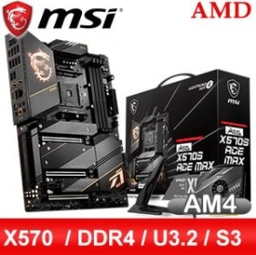 MSI 微星 MEG X570S ACE MAX AM4主機板(ATX/3+2年保)