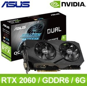 ASUS 華碩 DUAL-RTX2060-O6G-GAMING-EVO 顯示卡
