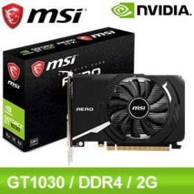 MSI 微星 GT 1030 AERO 2GD4 OCV1 顯示卡