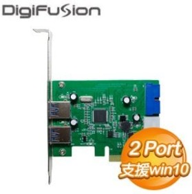 伽利略 PCI-E USB3.0 4 Port擴充卡 支援前2-19in+後2(PEN219)