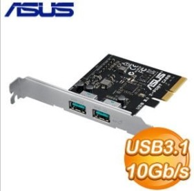 ASUS 華碩 2Port PCIE USB3.1 擴充卡