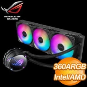 ASUS 華碩 ROG STRIX LC II 360 ARGB 飛龍二代 水冷散熱器