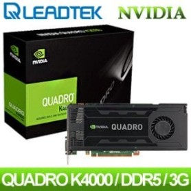 LEADTEK 麗臺 Quadro K4000 3GB DDR5 192bit PCIE 工作站繪圖顯示卡