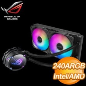 ASUS 華碩 ROG STRIX LC II 240 ARGB 飛龍二代 水冷散熱器