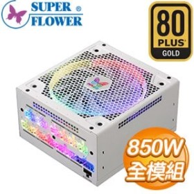 Super Flower 振華 LEADEX III 850W 金牌 全模組 ARGB電源供應器(5年保)