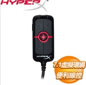 HyperX AMP USB 音效卡(HX-USCCAMSS-BK)